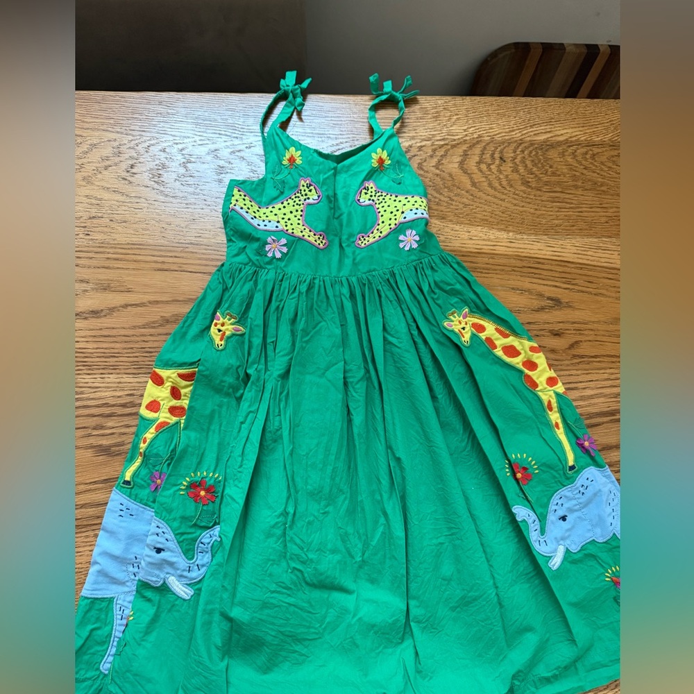 Mini Boden Green Dress